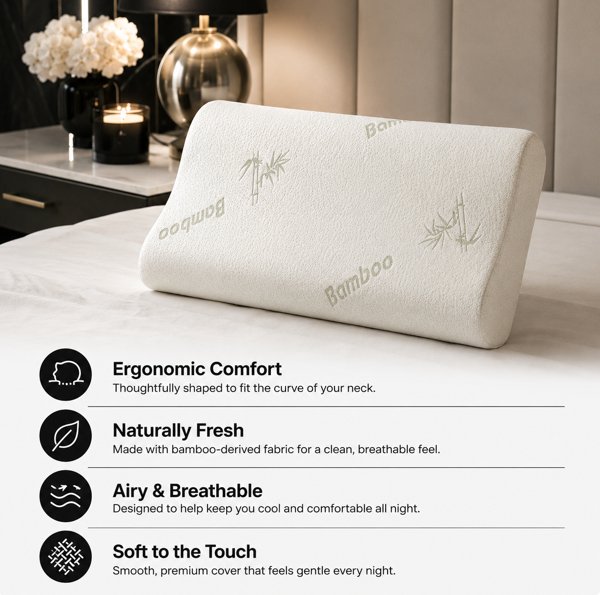 The Haven | Bamboo Align Pillow